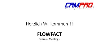 FLOWFACT Teams Meetings [upl. by Anselmi]