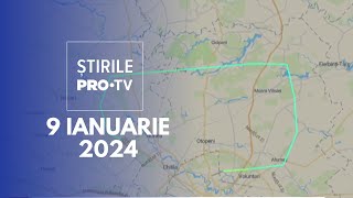 Știrile PRO TV  9 Ianuarie 2024 [upl. by Eelyam]