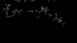 Hydration  Alkenes and Alkynes  Organic chemistry  Khan Academy [upl. by Roscoe684]