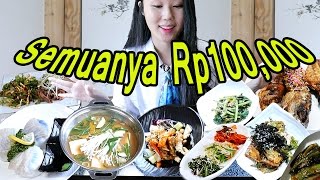 14 Jenis Makanan Korea Rp100000 aja [upl. by Jae390]