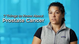 7 Things to Know About Prostate Cancer with Radiation Oncologist Florence Wright MD [upl. by Violetta727]