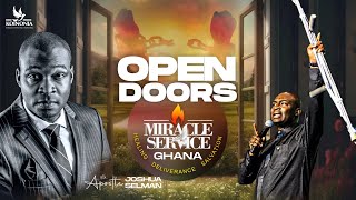 MIRACLE SERVICE OPEN DOORS  IMPACT 2023  DAY 6  ACCRAGHANA  APOSTLE JOSHUA SELMAN [upl. by Llezom]