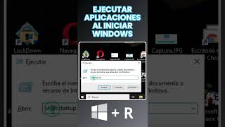 Ejecutar PROGRAMAS automáticamente al iniciar WINDOWS [upl. by Eulaliah]