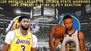 LIVE  Los Angeles Lakers VS Golden State Warriors Play By Play amp Reaction Game 6 [upl. by Yllib]