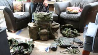 British army bergan kit ideal for cadets [upl. by Keynes]