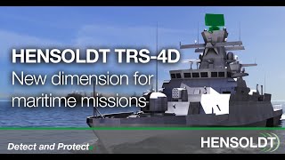 HENSOLDT TRS4D – Naval Surveillance Radar [upl. by Teak]