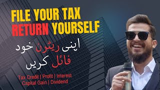 How to File Income Tax Return 2024  Tutorial Income Tax Return  Webinar [upl. by Esyli]