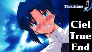 Tsukihime 49  CIEL ROUTE TRUE END [upl. by Yrellam852]