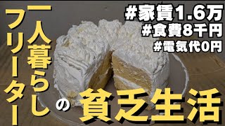 貧乏一人暮らしフリーターの日常vlog│ケーキ作り│タイミーさん宅急便仕分け・スーパーのレジ│ニート 自炊 暮らしのvlog 節約 生活vlog 無職 日常生活 低収入 節約生活 [upl. by Candide]