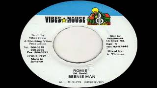 Beenie Man Romie 1996 Shocking Vibes by dj diego by dj diego [upl. by Yecniuq408]