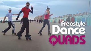 Quads roller skate dance freestyle compilation from Brighton beach UK [upl. by Delgado]