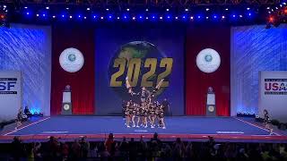 Champion Cheer  Heat in Finals at The Cheerleading Worlds 2022 [upl. by Mckeon]