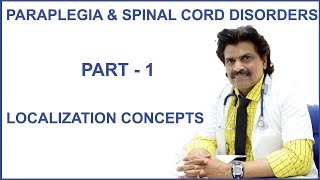 PARAPLEGIA amp SPINAL CORD DISORDERS PART  1  LOCALIZATION CONCEPTS [upl. by Shotton501]