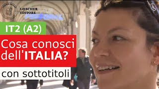 Italiano per stranieri  Cosa conosci dellItalia A2 con sottotitoli [upl. by Evangelia139]