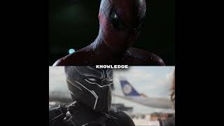 Spiderman Andrew Garfield vs Black Panther MCU [upl. by Boot623]