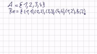 Mathematik für Informatik Studenten 24  Mengenlehre  Äquivalenzrelation [upl. by Anrol522]