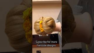 Bridal hairstyles subscribe for more videos✨hairstyles bridalhairstyle reels hairstyling [upl. by Norok887]