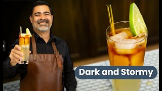 Meet Your New Favorite Cocktail the Dark amp Stormy cocktail drinkrecipes mixeddrinks [upl. by Virendra]