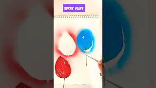 Spray Paint 🍁🩷️ytshorts art sprayart spraypaintingart spraypaint spray satisfyingart yt [upl. by Rayford]