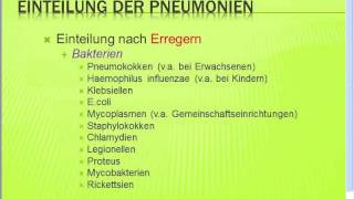 Gratis Seminar Pneumonien Teil I [upl. by Nedloh]