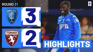 EMPOLITORINO 32  HIGHLIGHTS  Niang edges Toro in fivegoal thriller  Serie A 202324 [upl. by Threlkeld]