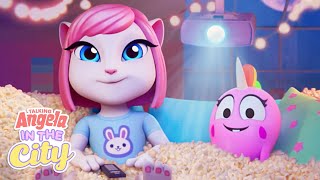 Movie Night 🍿🥳 Talking Angela In the City Episode 1 [upl. by Nickelsen581]