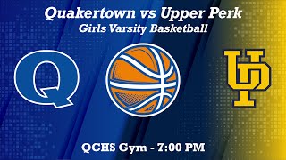 Girls Varsity Basketball  QCHS v Upper Perkiomen [upl. by Assirat]