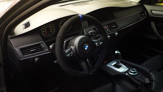 Ultimate BMW EChassis Mod  F8xF10 Style Steering Wheel Install [upl. by Afirahs608]