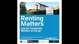 Renting Matters Extra Tenants rights and obligations following a disaster March 2022 [upl. by Allisurd36]