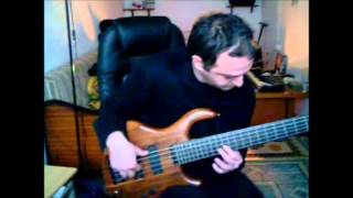 Saltarello Dead Can Dance bass cover [upl. by Aitnauq382]