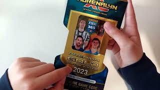 Adrenalyn XL FIFA 365 Premium gold special edition unboxing 2642023 card fifa365 panini [upl. by Per]