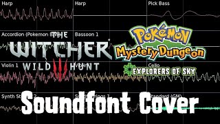 The Slopes of the Blessure  Witcher 3 PMD2 Soundfont Cover [upl. by Us54]