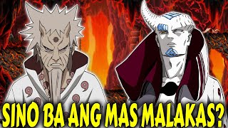 HAGOROMO VS ISSHIKI  SINO ANG MAS MALAKAS  NARUTO TAGALOG REVIEW [upl. by Gmur]