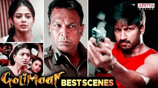 quotGolimaarquot Movie Best Scenes  Hindi Dubbed Movie  Gopichand Priyamani  Aditya Movies [upl. by Freytag153]