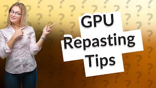 When to repaste a GPU [upl. by Long536]