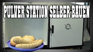 Selbstgemachte Lowbudget Pulverbeschichtungsanlage DIYStation für Zuhause bauen [upl. by Arhna]