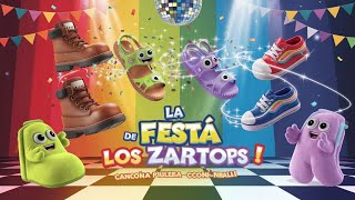 🎉👟 La Fiesta de los Zapatos  Canción Infantil 🥳✨ [upl. by Anerak]