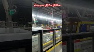 GOREGAON WEST Metro Station viralvideo shorts shortvideo [upl. by Eido]