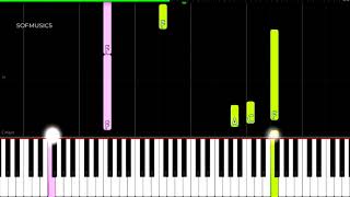 The Promised Neverland  Isabella’s Lullaby  Medium Piano tutorial [upl. by Maice]