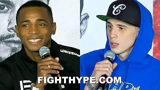 ERISLANDY LARA BUSTS OUT LAUGHING AT quotCORNFLAKEquot THOMAS LAMANNA KO PREDICTION TRADE FIGHTING WORDS [upl. by Christa100]