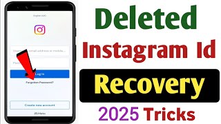 How to recover deleted instagram account  Get back delete instagram account 2023 [upl. by Prader]