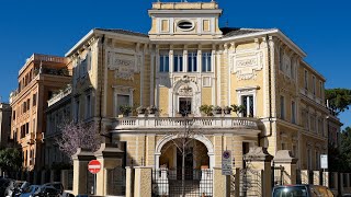 Rome Virtual Tour The Upscale Nomentano District Multi CC ITALY  Slow TV 4K HDR [upl. by Rodmun625]