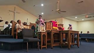 Minister Shameka Moore at Mingle Hill Disciples of Christ Church Salemburg NC [upl. by Chesna]