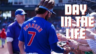 A Day with Dansby Swanson  MLB House Fanatics Topps Signing [upl. by Opiak]