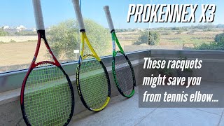 These racquets might save you from tennis elbow ProKennex Racquets Review [upl. by Dominic]