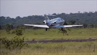 Decolagem  Cessna Citation Mustang  PPPFD [upl. by Accire727]