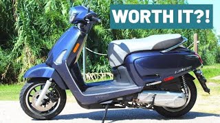 KYMCO Like 150i Scooter REVIEW [upl. by Isis]