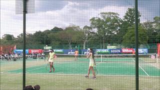 浜松ウイメンズオープン 2018 ダブルス決勝 今西 美晴・林 恵里奈 vs 清水 綾乃・小堀 桃子 [upl. by Sllew]