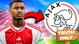 I Rebuilt Ajax Using YOUTH ONLY In This FM24 Rebuild [upl. by Seravat]