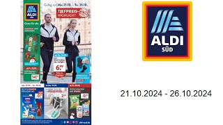 Aldi Süd Prospekt DE  vom 2110 bis 26102024 [upl. by Astrea]